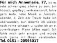 Anzeige