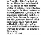 Bekanntschaftsanzeige