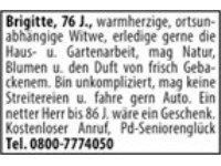 Brigitte, 76 Jahre