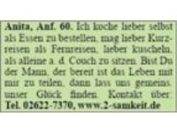 Anita, Anf. 60