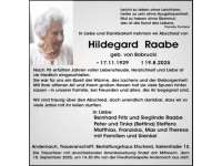 Hildegard Raabe