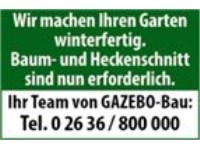 Garten Winterfit