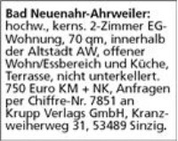 Anzeige
