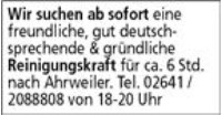Anzeige