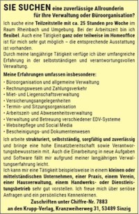 Anzeige