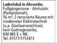 Ladenlokal in Ahrweiler