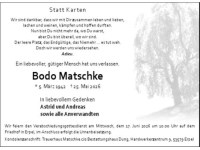 Bodo Matschke