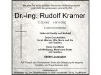 Rudolf Kramer
