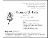Hildegard Horn