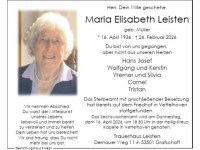 Maria Leisten