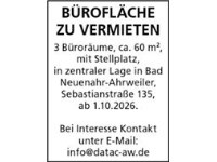 Anzeige Büroflächenvermietung, 1. Anzeige "2+1" Sommeraktion
