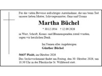 Martha Büchel