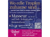 Stellenanzeige Masseur/in