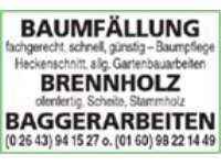 Baumfällung & Brennholz