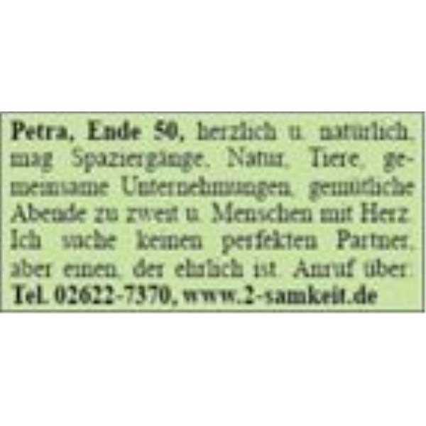 Anzeige