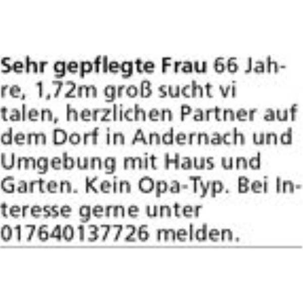 Anzeige