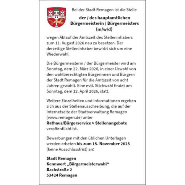 Anzeige