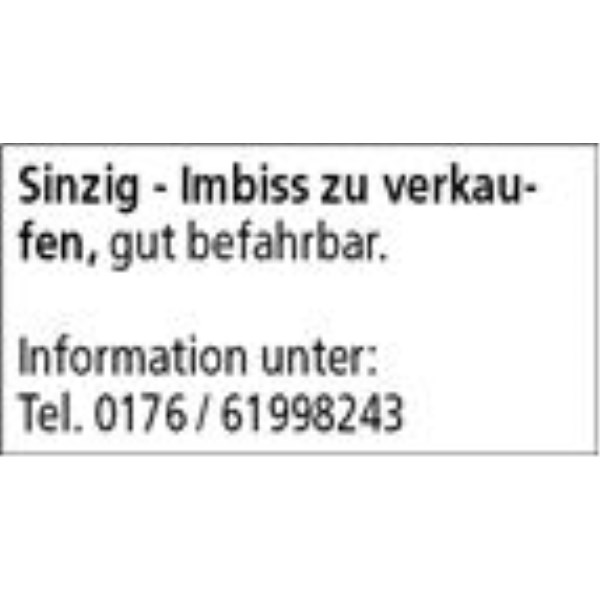 Anzeige