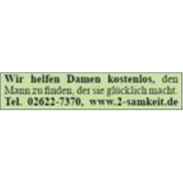 Anzeige