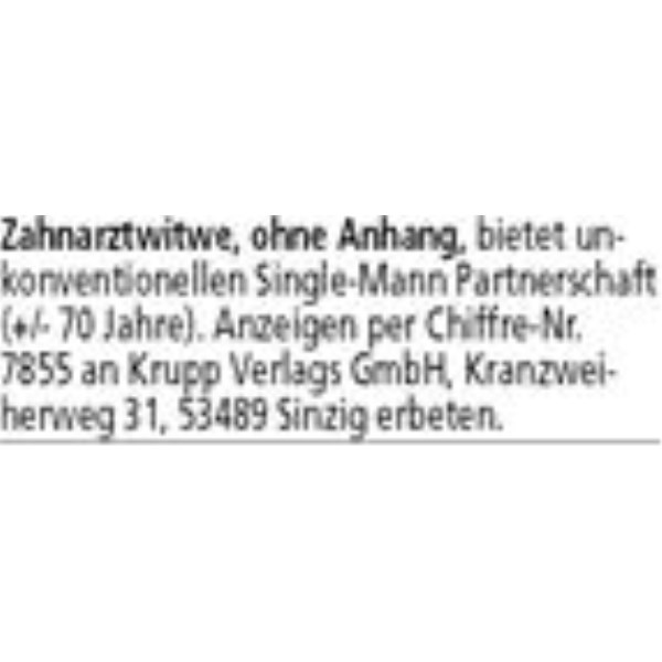 Anzeige