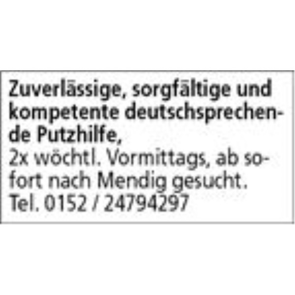 Anzeige