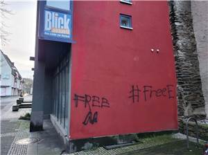 Andernach: Schmierfink beschmiert Geschäftsstelle von „BLICK aktuell“