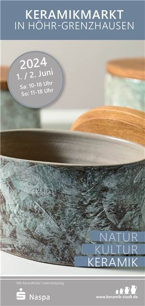 44. Europäischer Keramikmarkt in Höhr-Grenzhausen