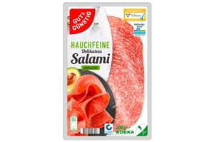 Rückruf: Plastikteile in „Gut & Günstig“-Salami