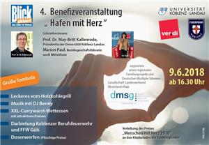 Unterstützung für die Deutsche Multiple Sklerose Gesellschaft