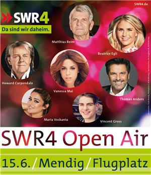 SWR4 Open Air auf dem Flugplatz Mendig