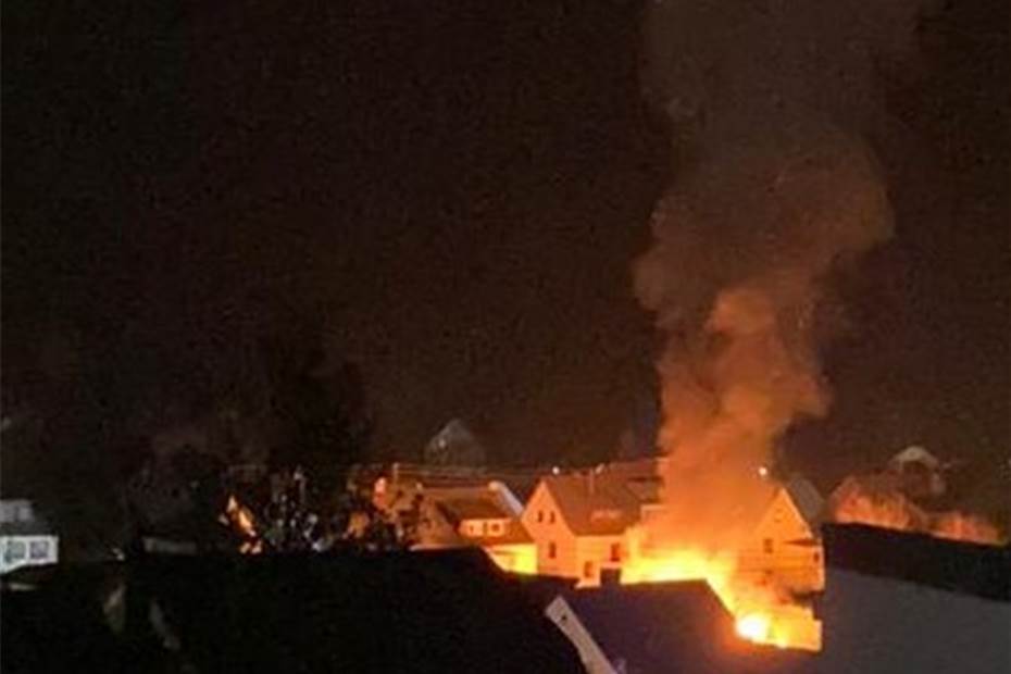 Waldbreitbach: Gebäude brannte in der vergangenen Nacht