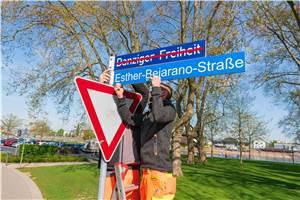 „Danziger Freiheit“ in
„Esther-Bejarano-Straße“ umbenannt