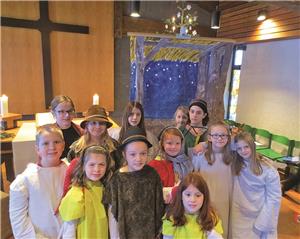 Oma Tine schickte Kinder
„live“ nach Bethlehem