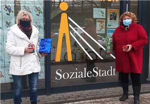 Soziale Stadt: Ehrenamtliche verteilten Adventspäckchen
