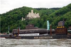 Fotogalerie: U-Boot U17 auf dem Rhein 