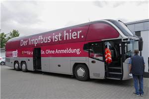 Vier Monate Impfbuskampagne Rheinland-Pfalz