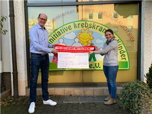 500 Euro für die Elterninitiative krebskranker Kinder Koblenz