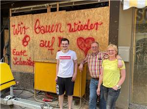 Bäcker in Ahrweiler:
„Wir bauen wieder auf!“