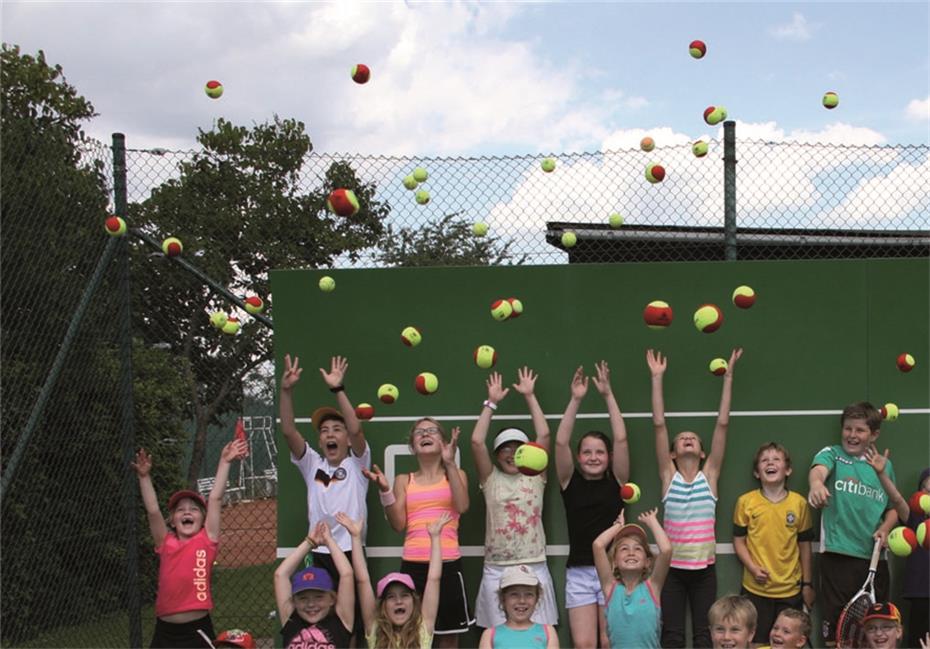 Tenniscamps in den Ferien