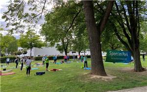 Meckenheim bewegt sich
nun im zweiten Jahr bei „Sport im Park“