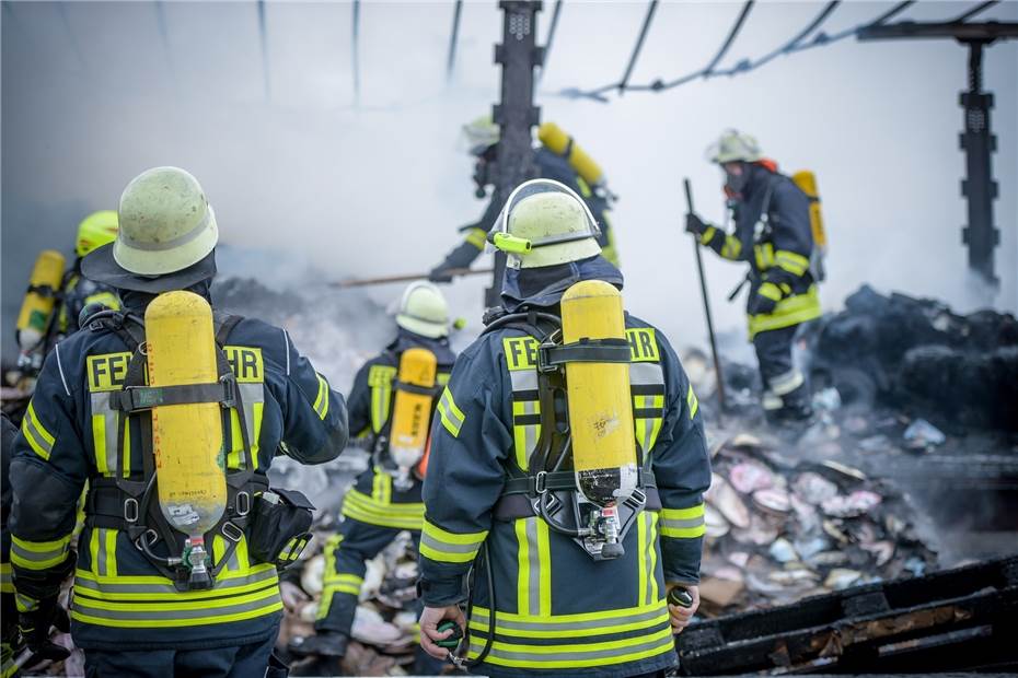 Hunsrück: Stadthalle komplett ausgebrannt