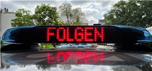 Koblenz: Betrunkener PKW-Fahrer kollidiert mit Streifenwagen
