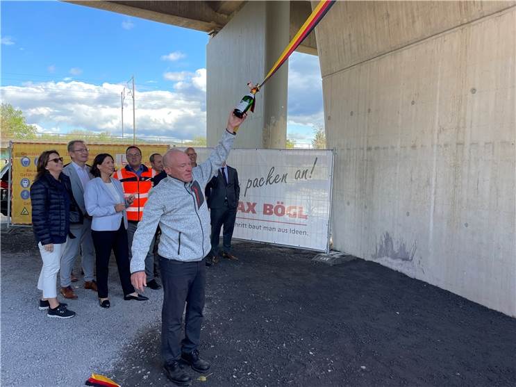 B9-Brücke in Sinzig offiziell eingeweiht