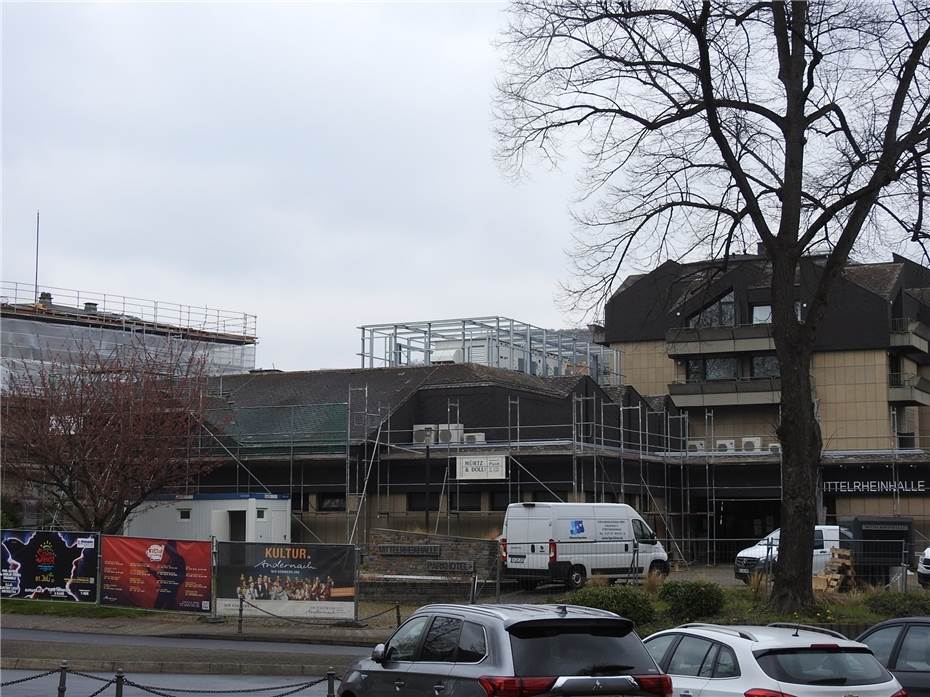 Parkhotel Andernach erhält Dachterrasse mit Aussicht auf den Rhein
