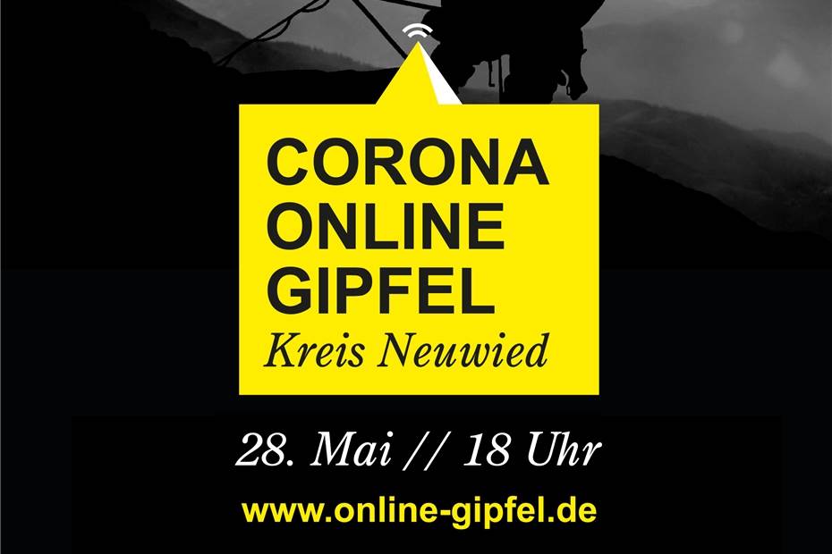 Erster Online-Gipfel im Landkreis Neuwied