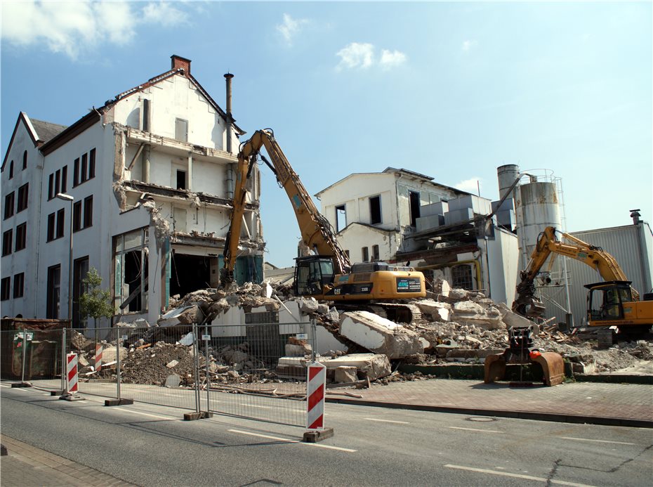 Sudhaus der Schultheis-Brauerei
verschwindet aus dem Stadtbild