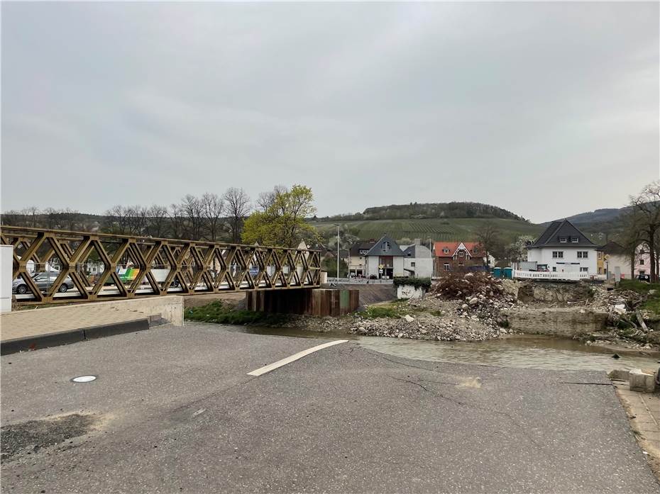 Bad Neuenahr-Ahrweiler: 18 Brücken sollen wieder aufgebaut werden