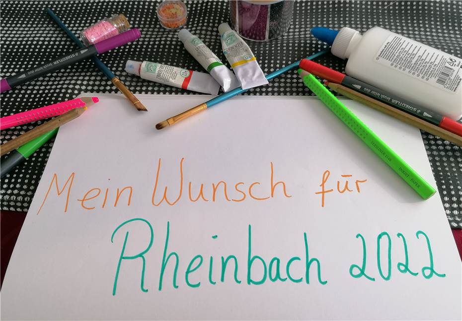 „Mein Wunsch
für Rheinbach 2022“