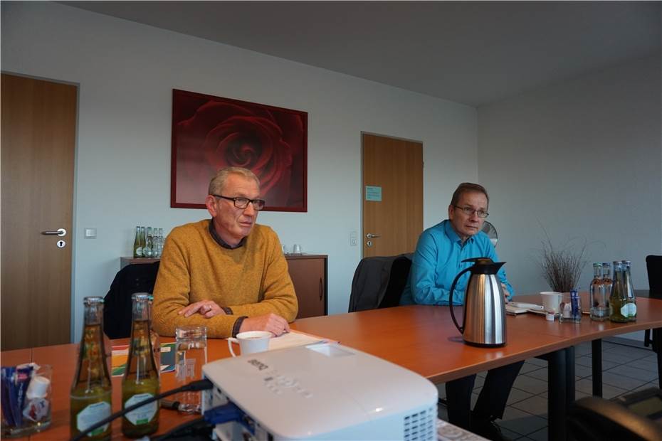 Guido Orthen und Andreas Geron im Gespräch