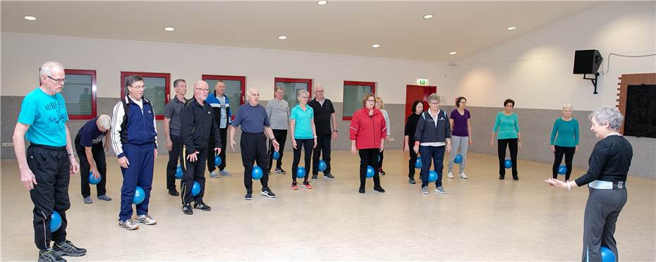 Seniorensportgruppe bleibt nicht nur körperlich, sondern auch geistig aktiv und fit